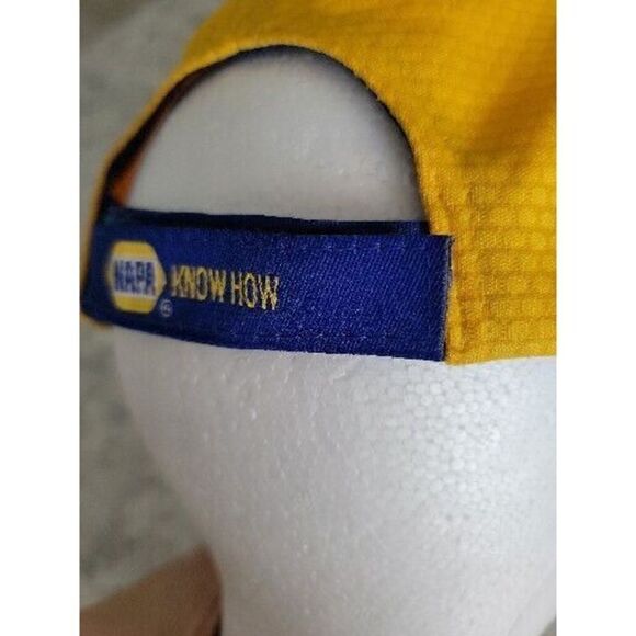 Chase Elliott #9 Napa Racing Blue Yellow Strapback Adjustable NASCAR Hat Cap - Picture 5 of 8